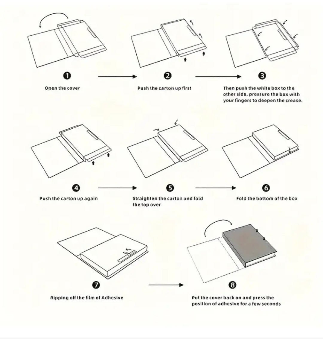 3pcs Decorative books