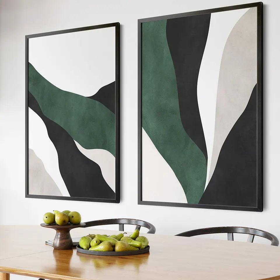 Canvas Wall Art: Green Canvas