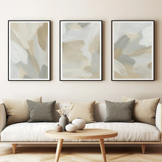 Canvas Wall Art: Classy Beige