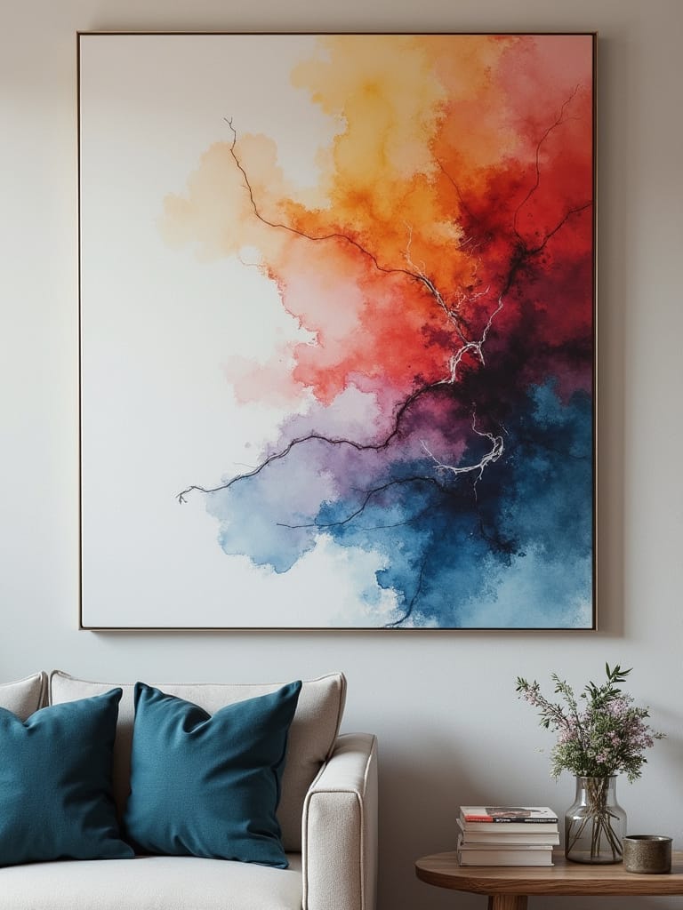 Canvas Wall art: Single - Vivid Echoes