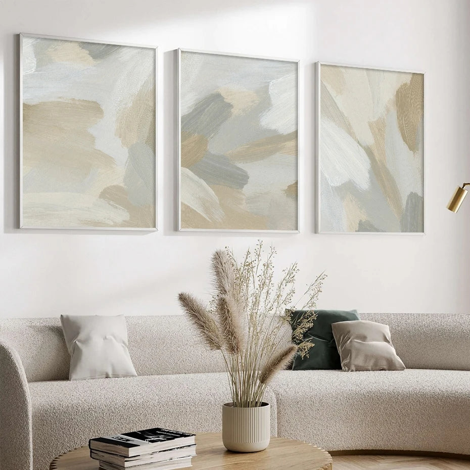 Canvas Wall Art: Classy Beige