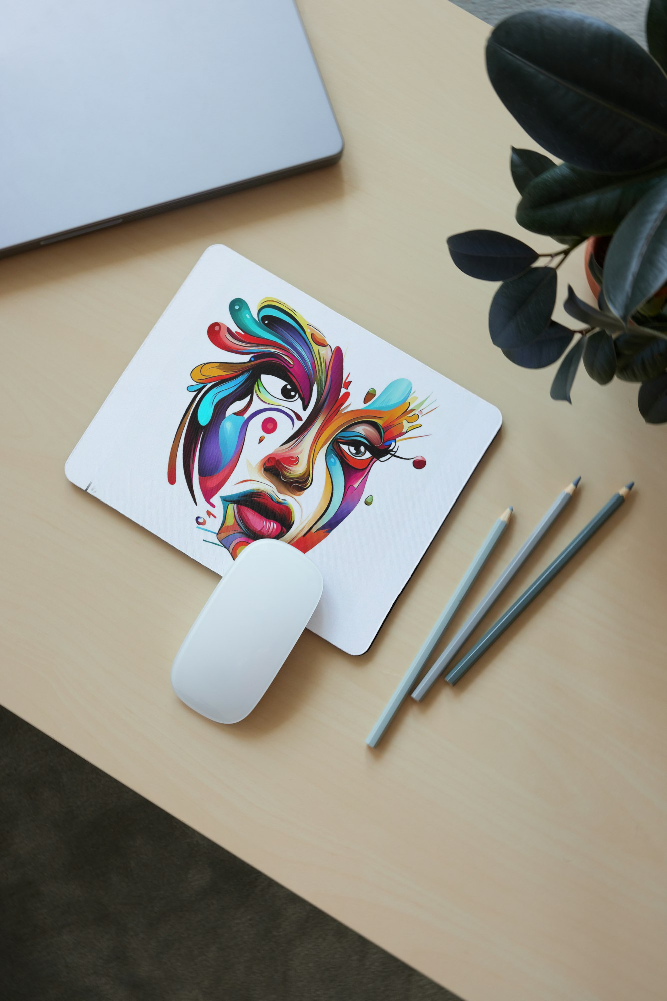 Splashy Mouse Pad