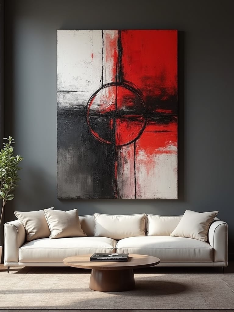 Canvas Wall art: Single - Chroma Collision