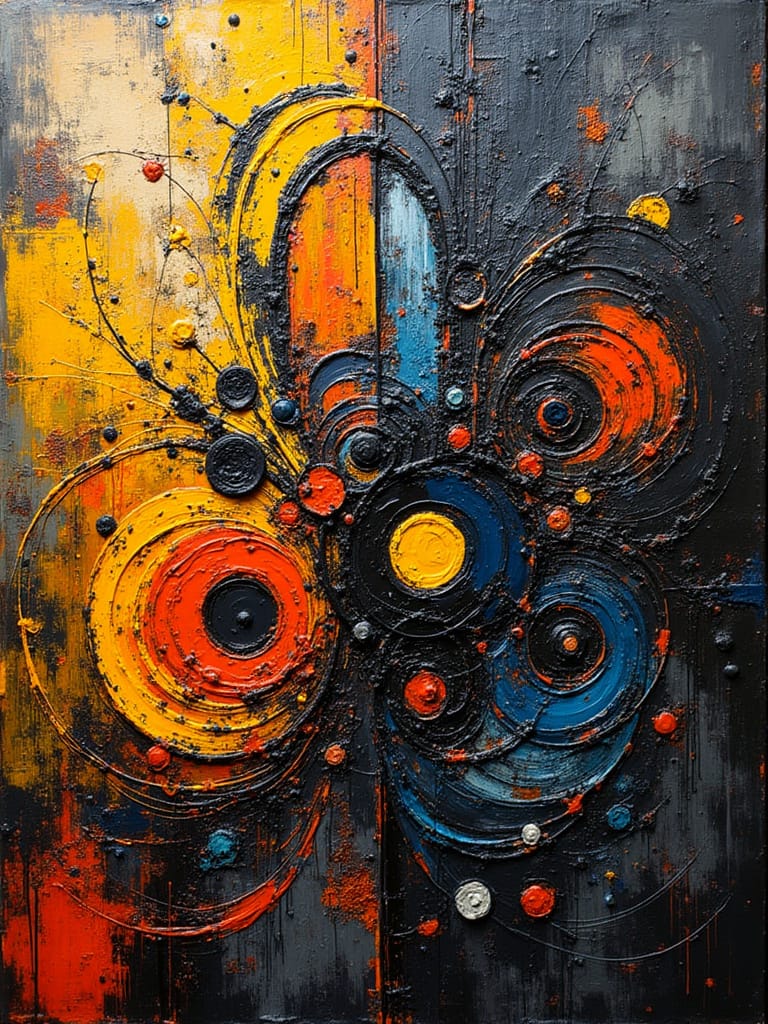 Canvas Wall art: Single - Abstract Reverie