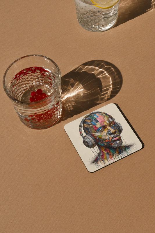 Colorful Art Coasters