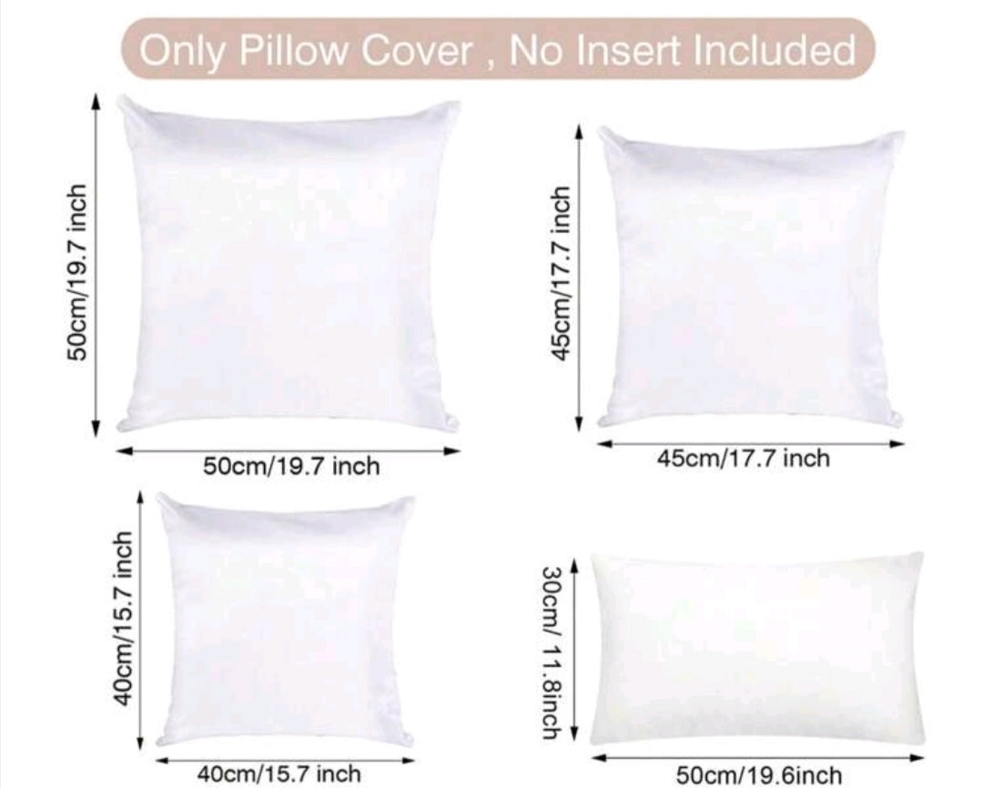 2 Piece Living Room Perfect Cushion Covers - 45cm x45cm