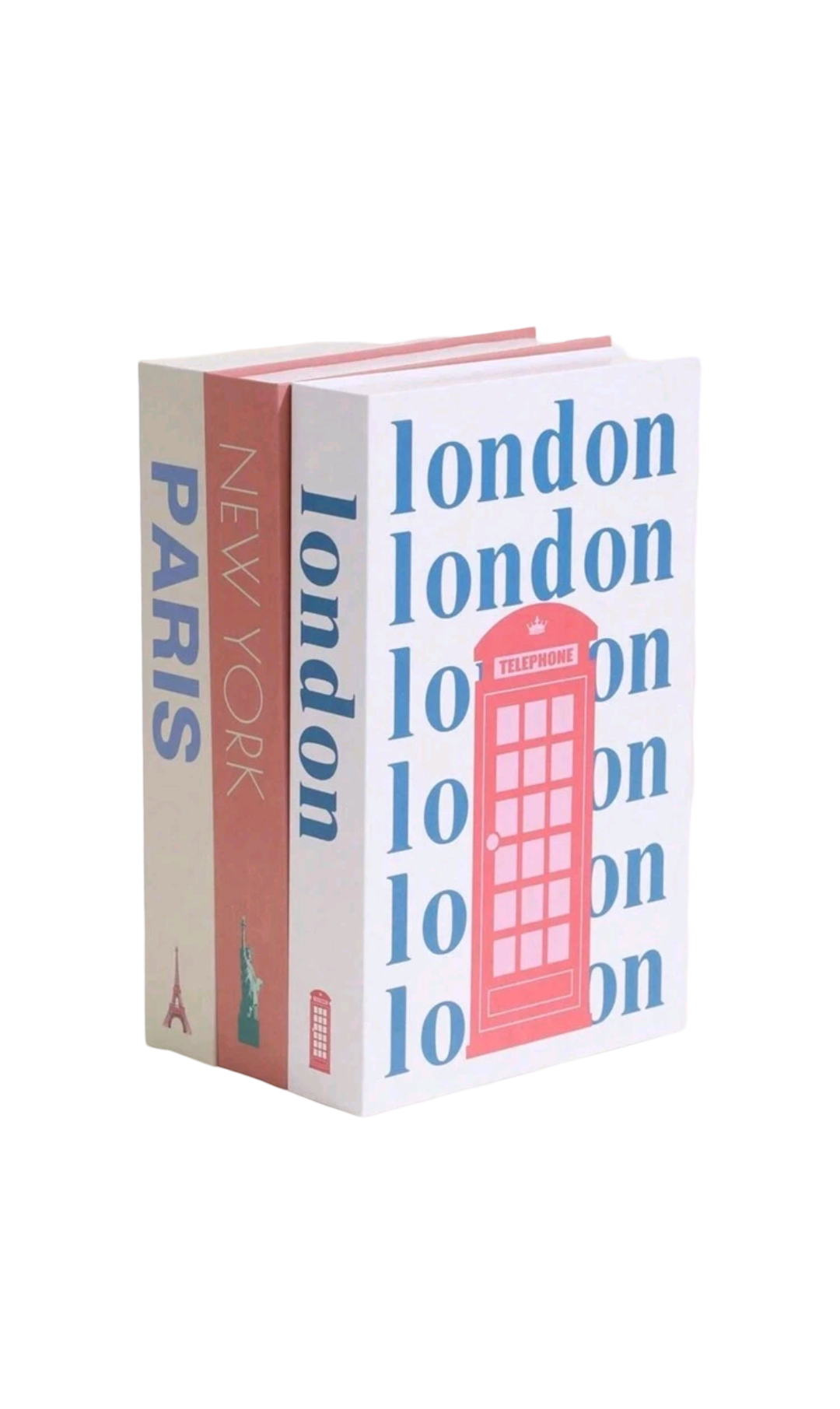3pcs Decorative books