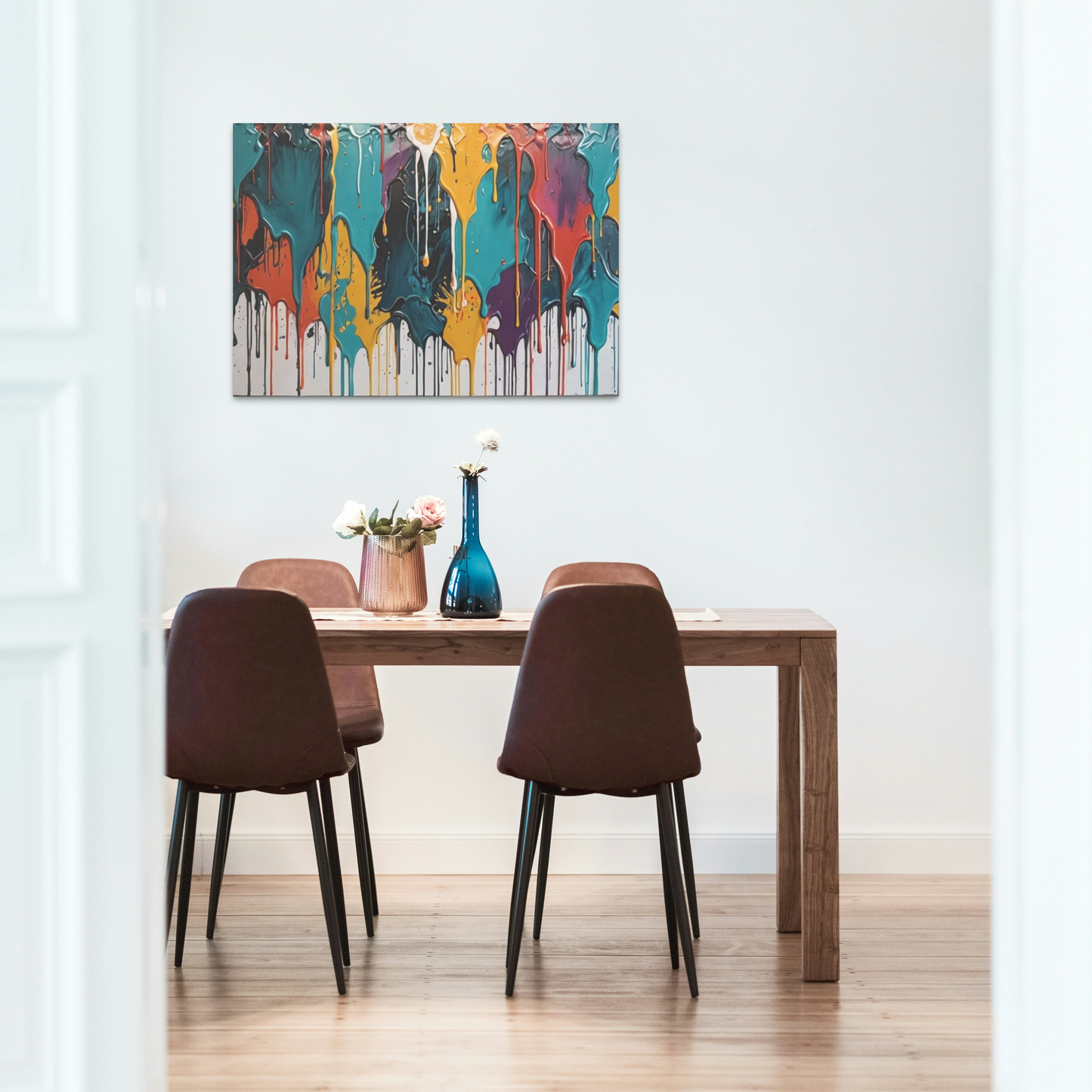 Canvas Wall art: Single - Paint Drip