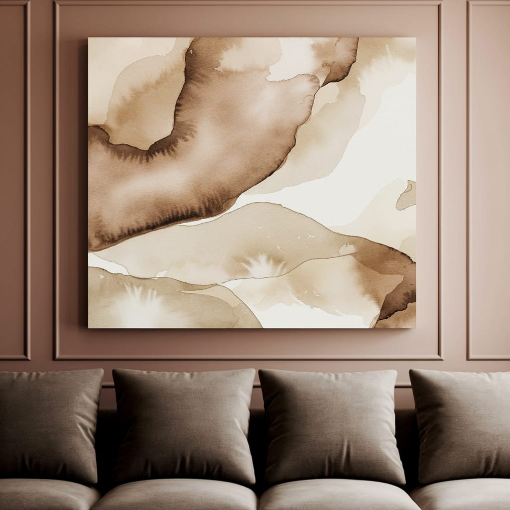 Canvas Wall art: Single - serenity Disrupted
