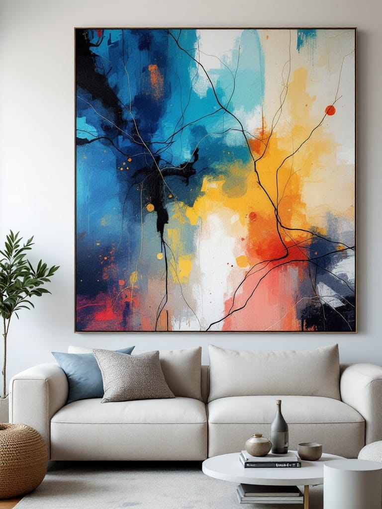 Canvas Wall art: Single - Illusions in Motion