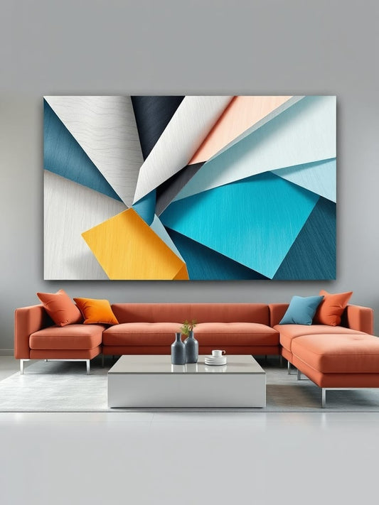 Canvas Wall art: Single - Electric Tide