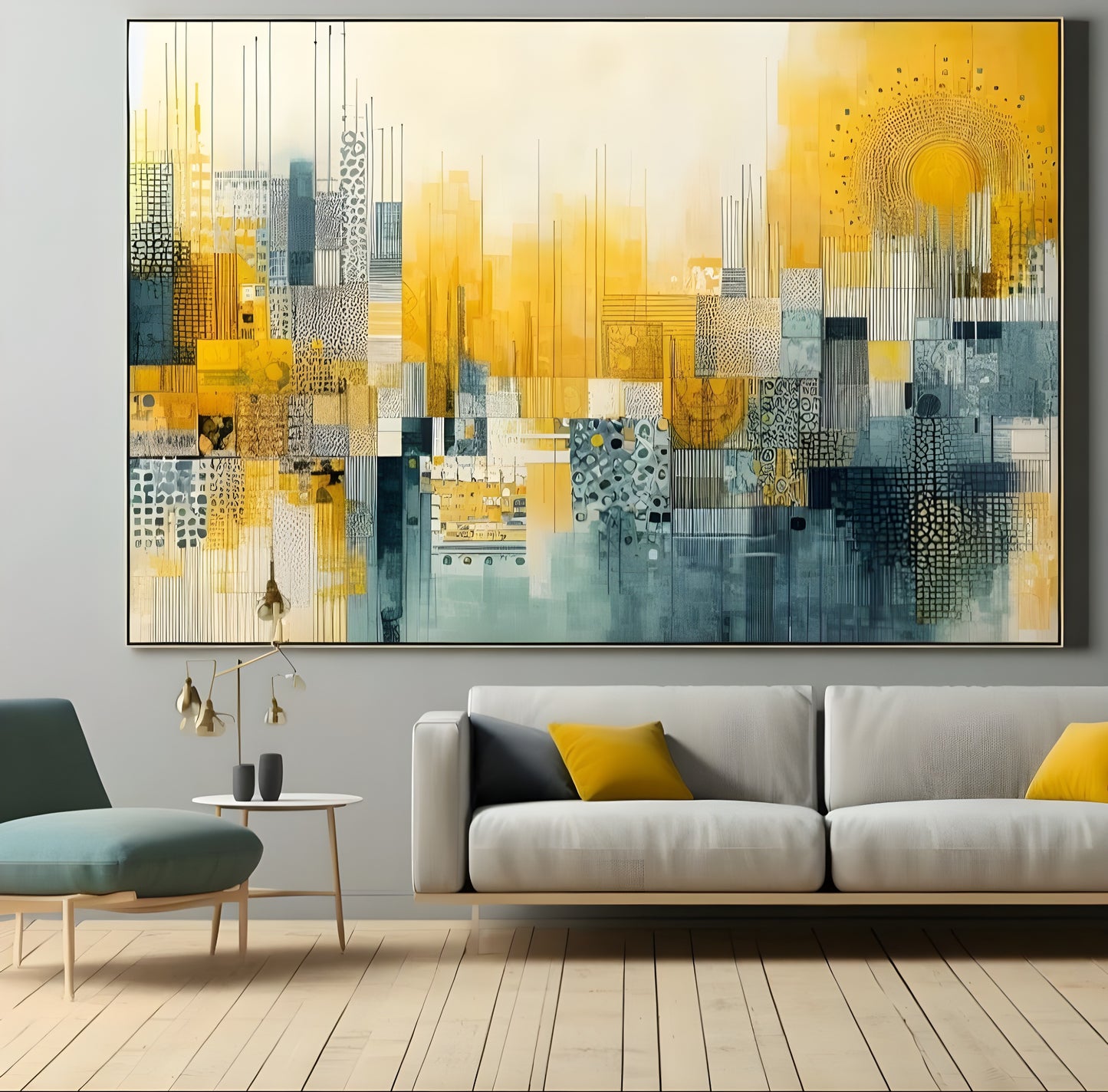 Canvas Wall art: Single - Perfect Living Room Art