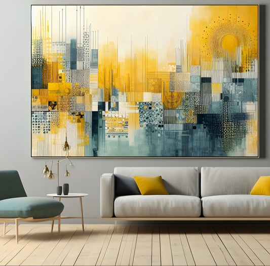 Canvas Wall art: Single - Perfect Living Room Art